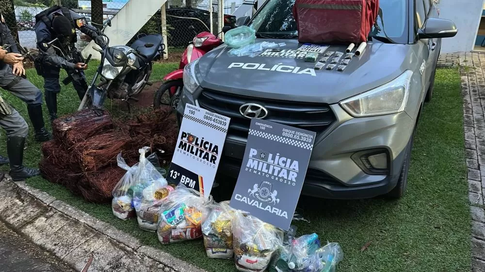 Polícia Militar prende suspeito de tráfico em Lucas do Rio Verde