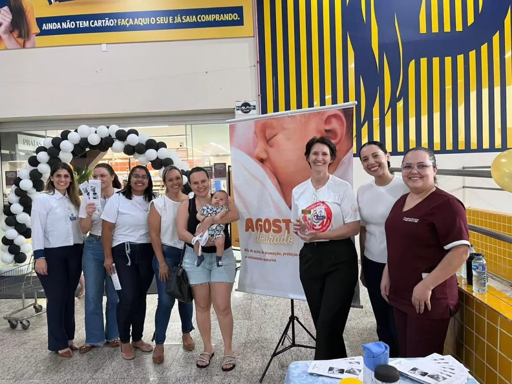 Hospital São Lucas promove ação do Banco de Leite Humano durante o Agosto Dourado
