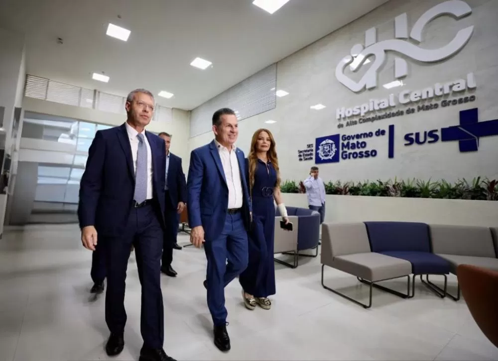 A unidade foi entregue com tudo que existe de mais moderno em tecnologia em saúde para atender a população gratuitamente pelo SUS Crédito - Secom-MT Crédito - Jana Pessôa/Unaf