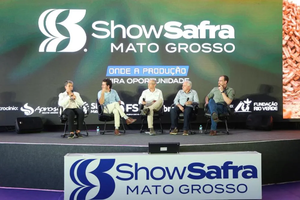 Biomassa e energia sustentável ganham palco no Show Safra Mato Grosso
