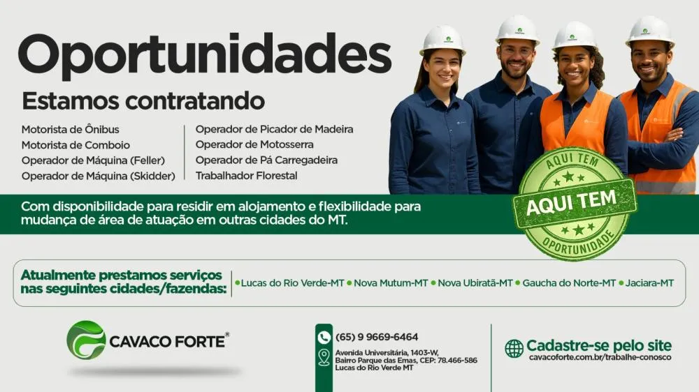 Cavaco Forte fortalece desenvolvimento de pessoas e amplia oportunidades de carreira no setor florestal