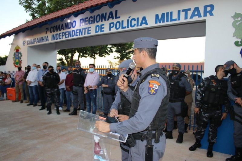Cia da Polícia Militar em Campo Novo do Parecis passa por adequações e é reinaugurada