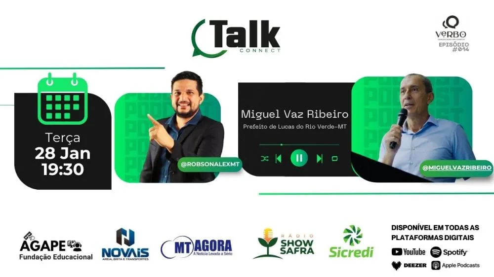 MIGUEL VAZ RIBEIRO - PREFEITO DE LUCAS DO RIO VERDE